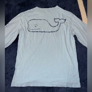 Vineyard Vines Men's Light Blue Long Sleeve Shirt